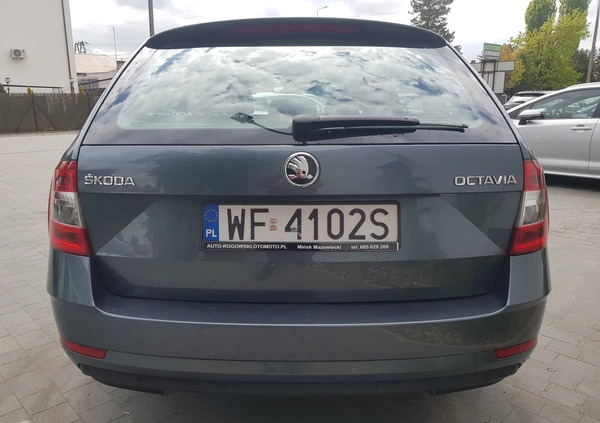 Skoda Octavia cena 46500 przebieg: 171000, rok produkcji 2018 z Kalwaria Zebrzydowska małe 232